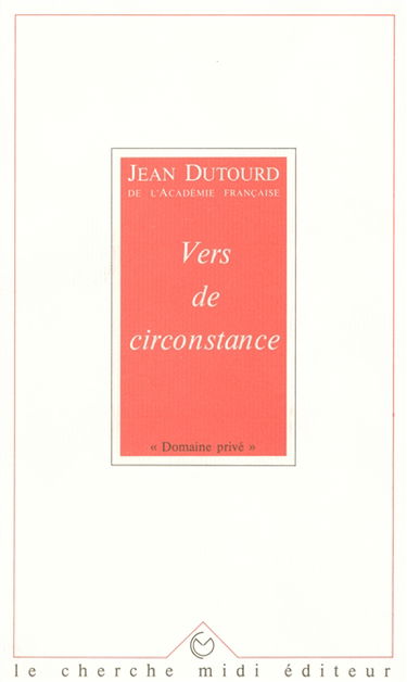 Vers de circonstance