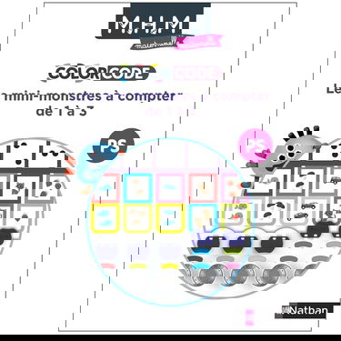 COLORCODE - Les mini-monstres à compter de 1 à 3 PS