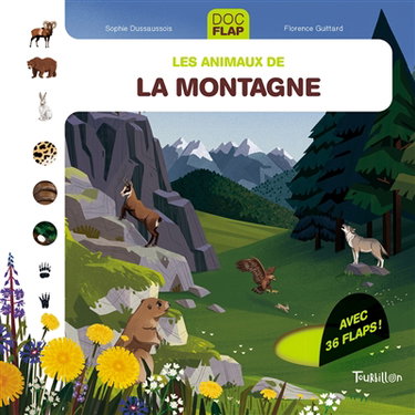 Couverture de Les animaux de la montagne