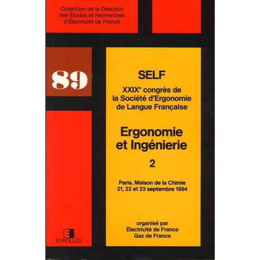 Ergonomie et ingénierie. Vol. 2. La Conception