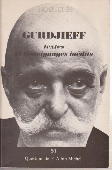 Question de, n° 50. Gurdjieff