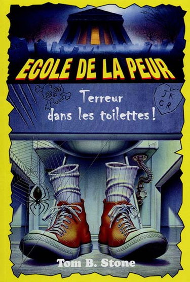 Couverture de Terreur dans les toilettes par Tom B. Stone