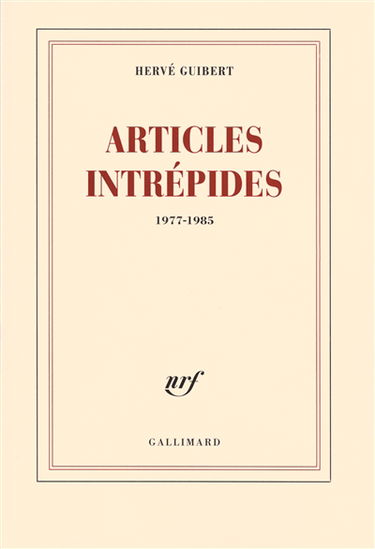 Articles intrépides : 1977-1985