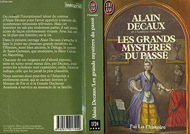 Les Grands mystères du passé