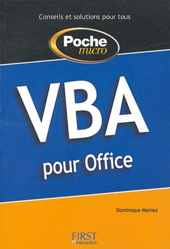 Couverture de VBA pour Office