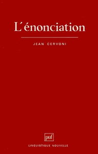 L'Enonciation