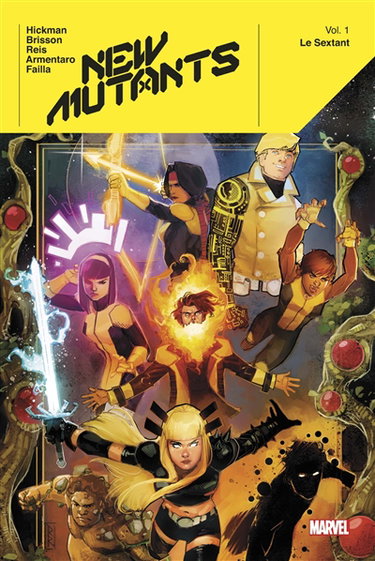 Couverture de New Mutants X. Vol. 1. Le sextant