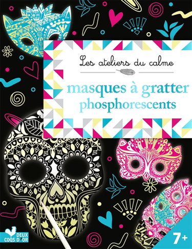 Couverture de Masques à gratter phosphorescents