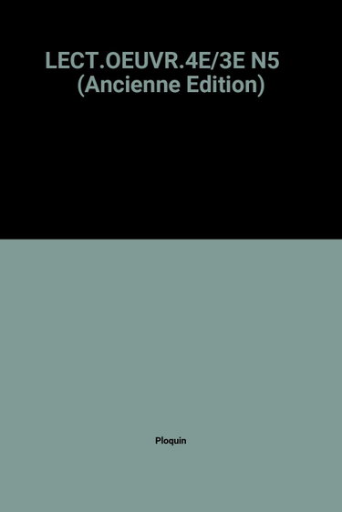 Couverture de Lecture d'une oeuvre : classes de 4e-3e. Voltaire, Zadig. Victor Hugo, Les misérables. Verlaine, Poésies choisies
