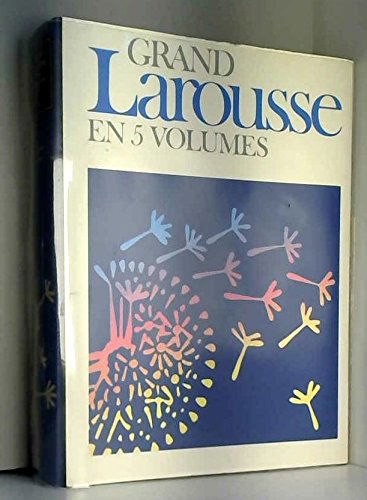 Grand Larousse en 5 volumes. tome 4. marburg - recteur