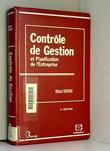 Contrôle de gestion et planification de l'entreprise (Gestion)