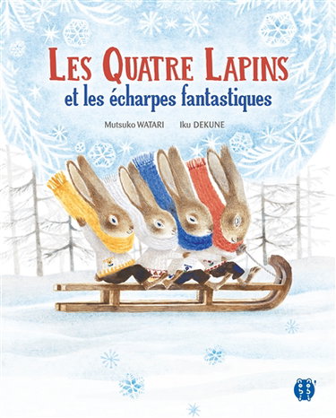 Couverture de Les quatre lapins et les écharpes fantastiques