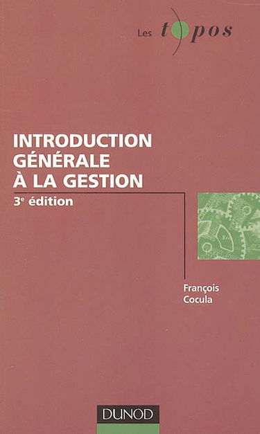 Introduction générale à la gestion