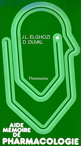 Aide-mémoire de pharmacologie