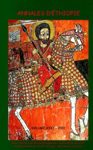 Couverture de Annales d'Ethiopie, n° 17 par Collectif