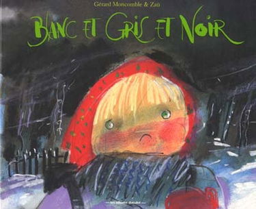 Blanc et gris et noir