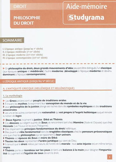 Philosophie du droit