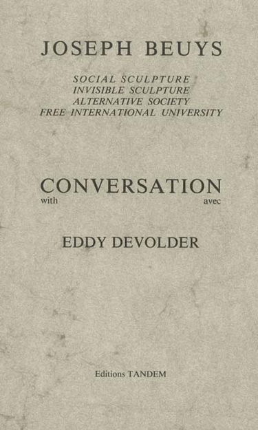 Conversation avec Joseph Beuys
