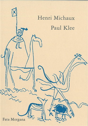 Couverture de Paul Klee par Henri Michaux