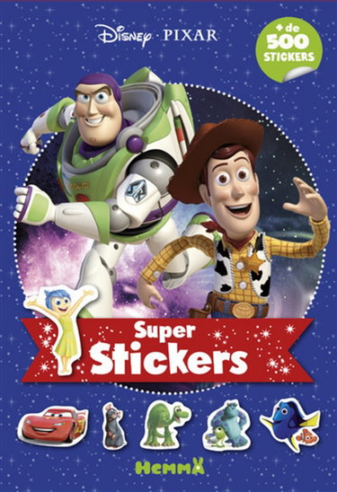 Couverture de Disney Pixar : super stickers