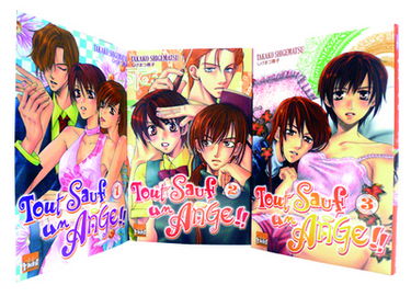 Tout sauf un ange !, pack découverte T. 1, 2 et 3