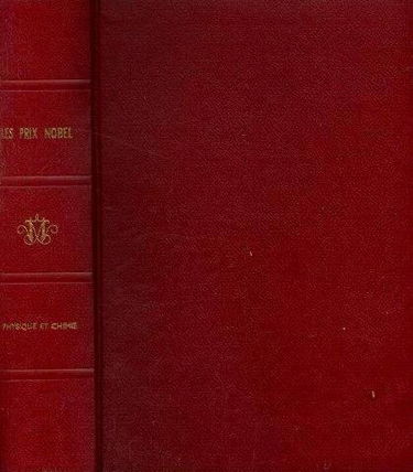Les prix nobel de physique et de chimie