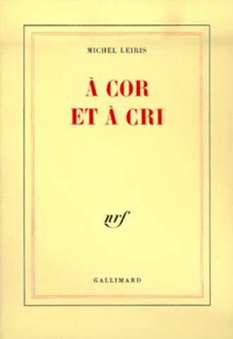 A cor et à cri