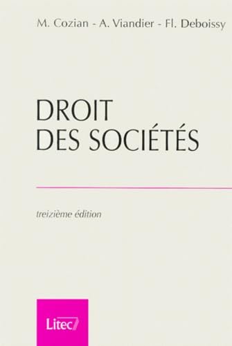 Droit des sociétés (ancienne édition)
