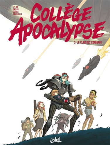 Couverture de Collège apocalypse. Vol. 3. Le clan des corbeaux
