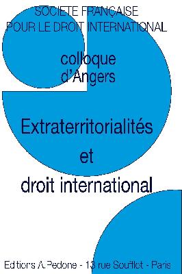Couverture de Extraterritorialités et droit international