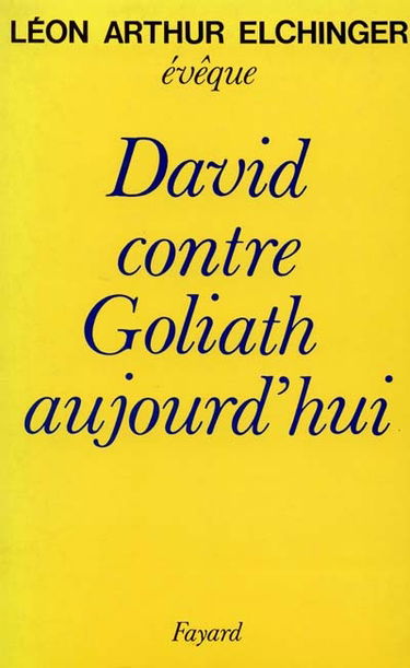 David contre Goliath aujourd'hui