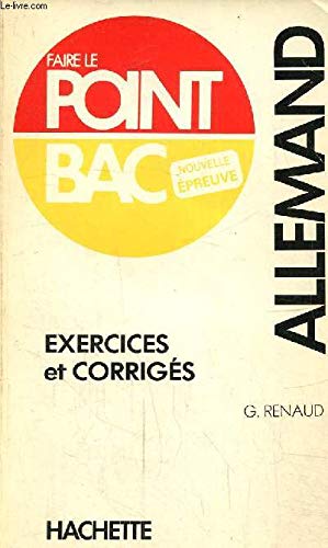 Allemand : exercices et corrigés
