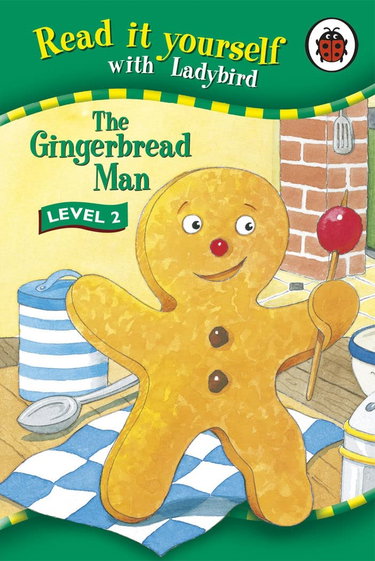Couverture de Read it yourself with ladybug gingerbread man level 2