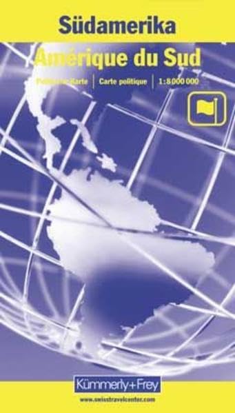 Carte routière : Amérique du Sud
