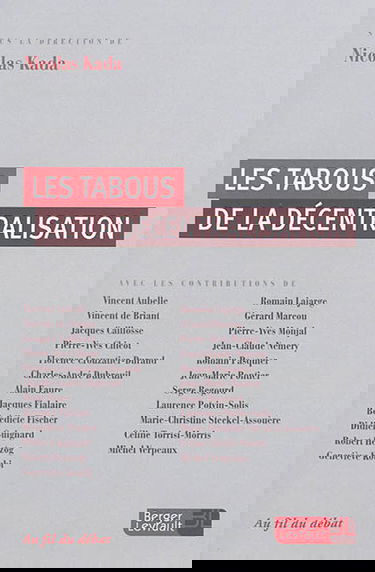 Les tabous de la décentralisation