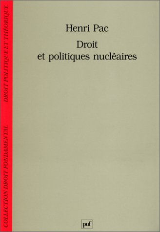 Droit et politiques nucléaires