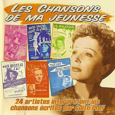 Couverture de Les chansons de ma jeunesse Edith Piaf