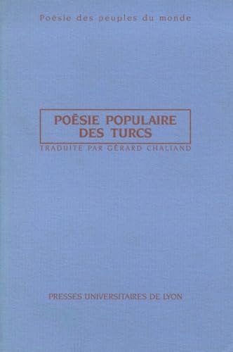 Poésie populaire des Turcs