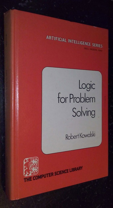 Couverture de Logic for Problem Solving