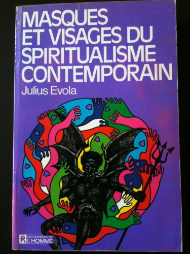 Couverture de Masques et visages du spiritualisme contemporain