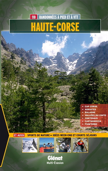 Couverture de Haute-Corse : 110 balades et randonnées à pied et à VTT