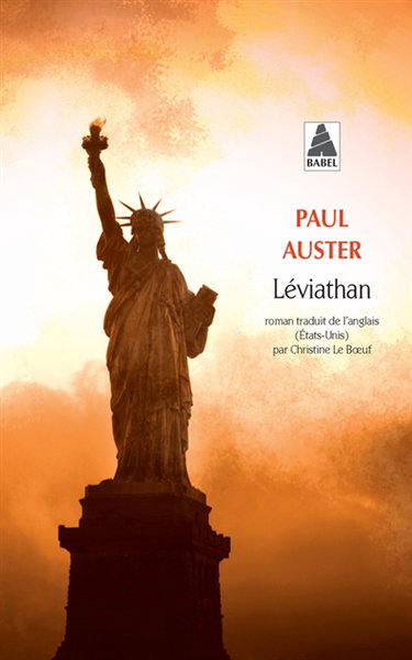 Couverture de Léviathan par Paul Auster