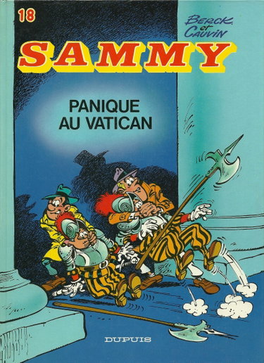 Couverture de Sammy. Vol. 18. Panique au Vatican