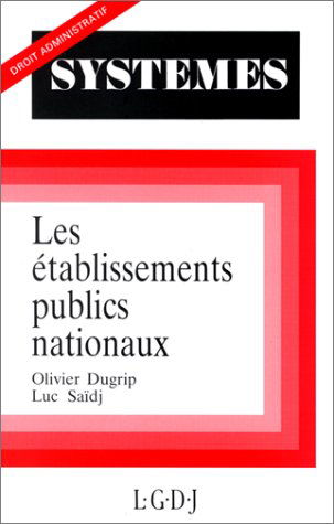 Les Etablissements publics nationaux