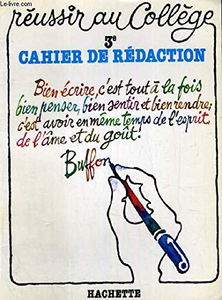 Cahier de rédaction: 3e