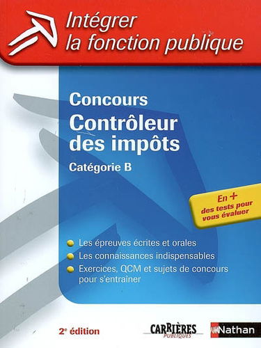 Concours contrôleur des impôts : catégorie B
