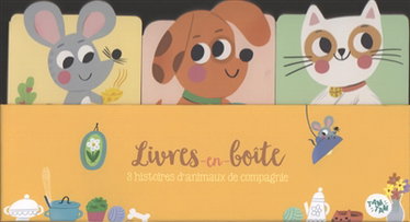Couverture de 3 histoires d'animaux de compagnie