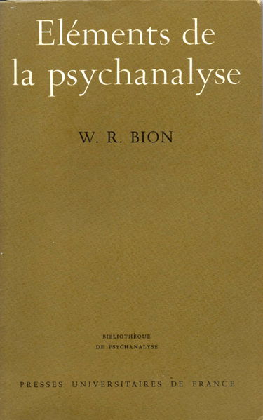 Éléments de la psychanalyse