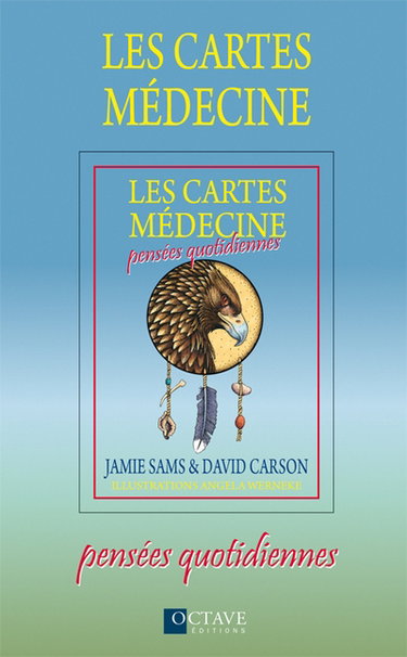 Couverture de Les cartes médecine : Pensées quotidiennes