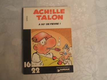 Couverture de Achille Talon : A cinquante degrés de fièvre